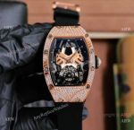 Swiss Grade Richard Mille RM 71-01 Talisman Lady Watch Rose Gold Ice Case